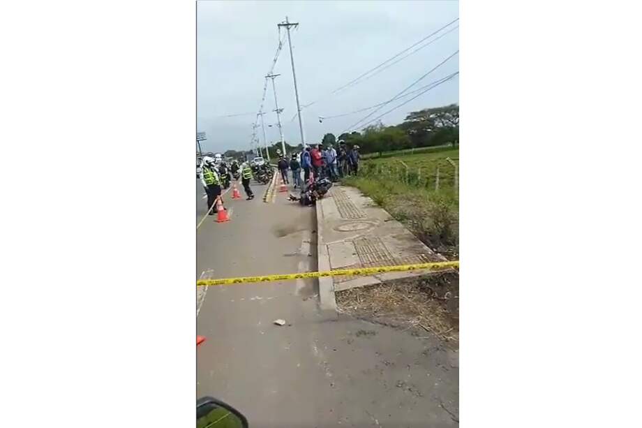 El accidente se registró en la mañana del 14 de febrero.