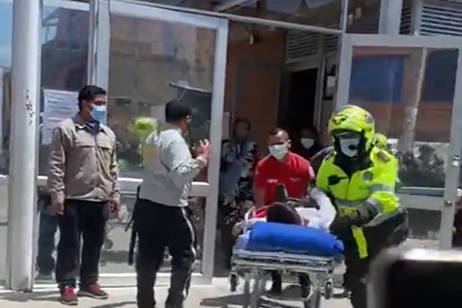 9 menores fueron traslados al Hospital de Suba.