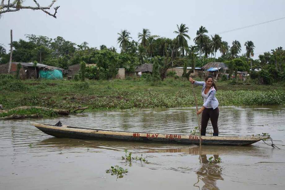 La depresión momposina es una cuenca hidrográfica de 24.650 km cuadrados que se encuentra entre Bolívar, Magdalena, Sucre, Córdoba y Cesar. / Fotos: Angélica María Cuevas