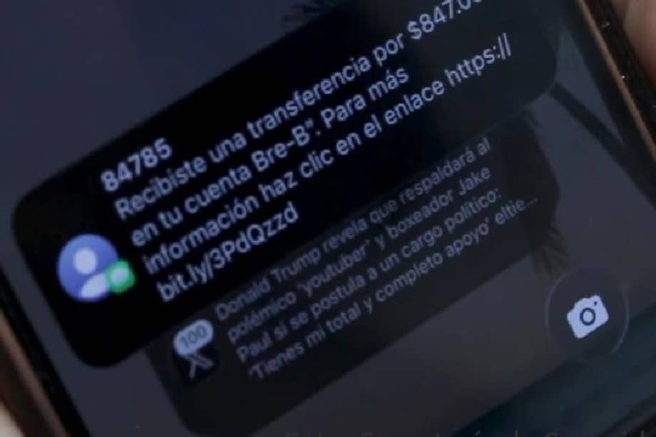 No abra enlaces enviados por mensajes de texto sobre Bre-B. Las entidades financieras no solicitan datos personales por ese medio.