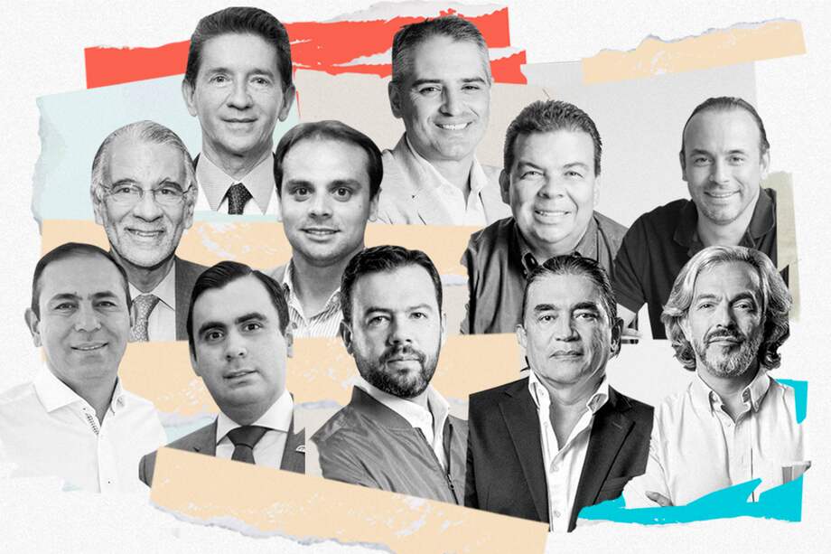 Los candidatos favoritos para definir el poder regional en Bogotá, Antioquia, Atlántico, Santander y el Valle del Cauca.