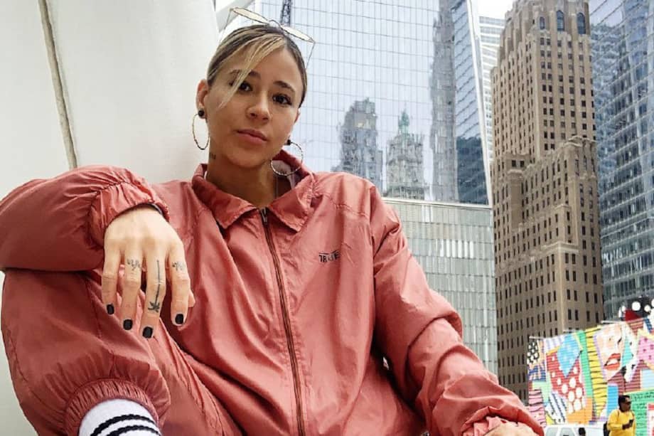 La paisa Daniela Valencia, de 27 años, nunca estudió moda. Todo lo que sabe sobre este mundo lo aprendió de manera empírica. / Archivo Particular