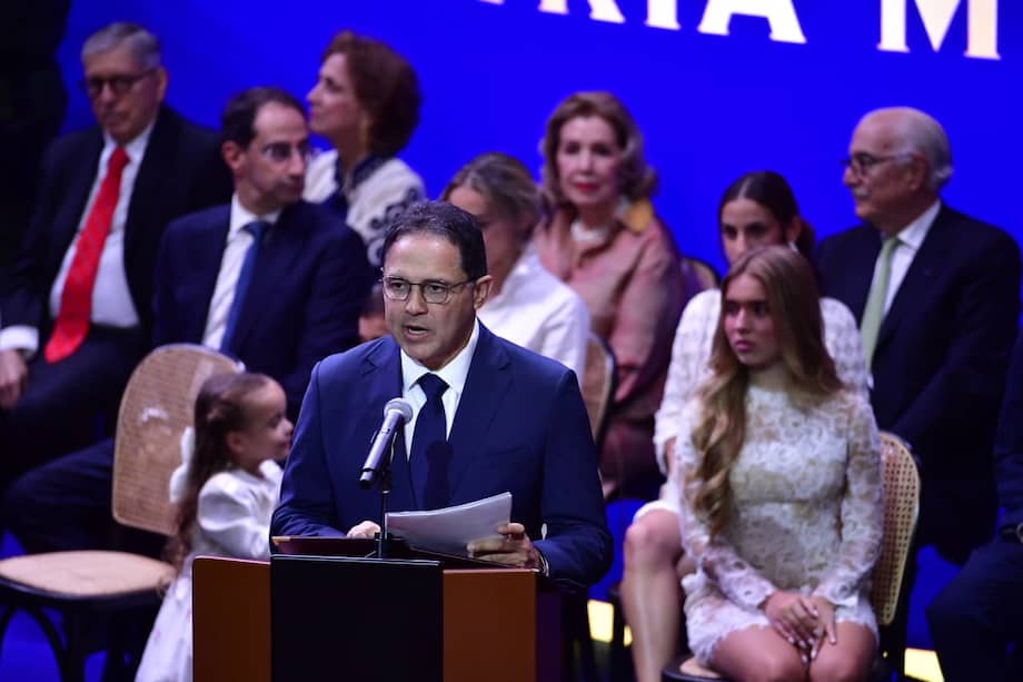Honorio Henríquez dio su discurso tras posesionar a Abelardo de la Espriella.