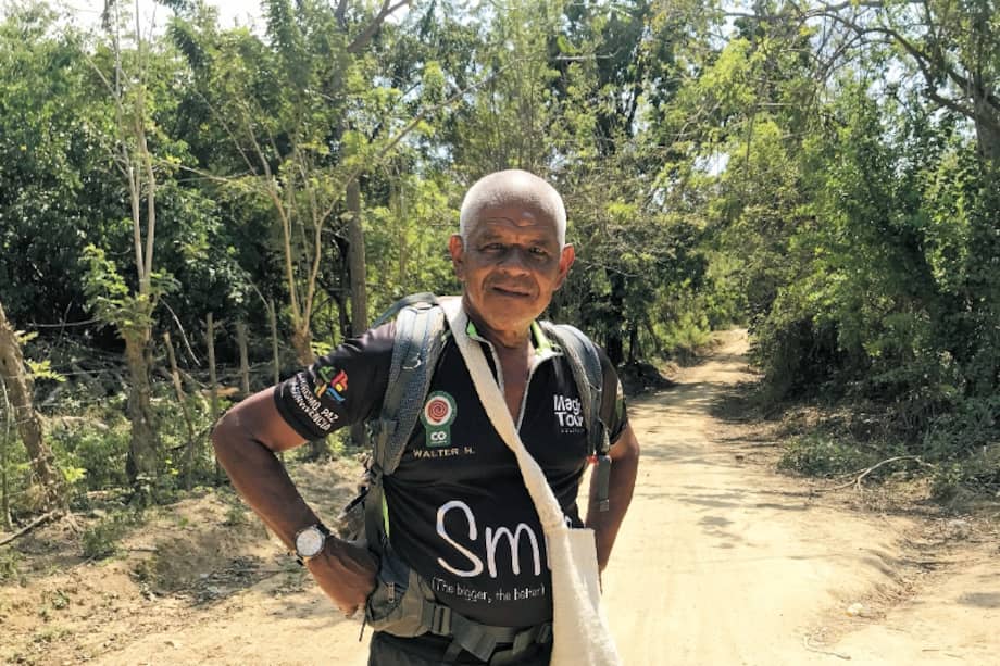 Wálter Hinojosa, quien llegó a Ciudad Perdida, o Teyuna, en 1979, hoy trabaja como guía para la agencia Magic Tour. / Gisselle Martín Chocontá