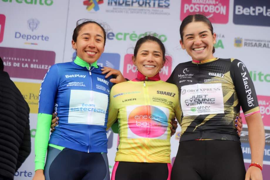 La corredora venezolana del Eneicat Becall ganó la cuarta etapa y dominó el cierre en el Alto de La Línea.