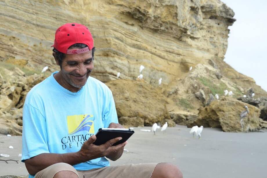 La tecnología aplicada por los pescadores artesanales. / Cortesía
