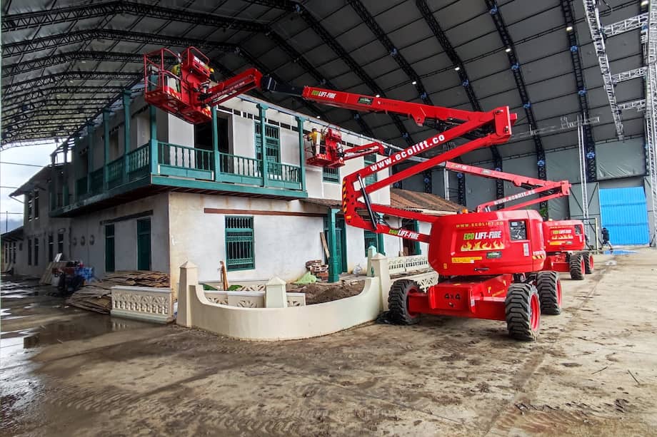 La construcción de la casa de los Buendía en la serie de Cien años de soledad estuvo a cargo de la empresa Desde Cero.