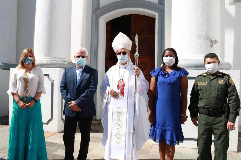 Tras cinco meses de cierre, volvieron a Popayán las ceremonias religiosas. Este 3 de septiembre se celebró la eucaristía desde la Catedral Basílica Nuestra Señora de la Asunción.