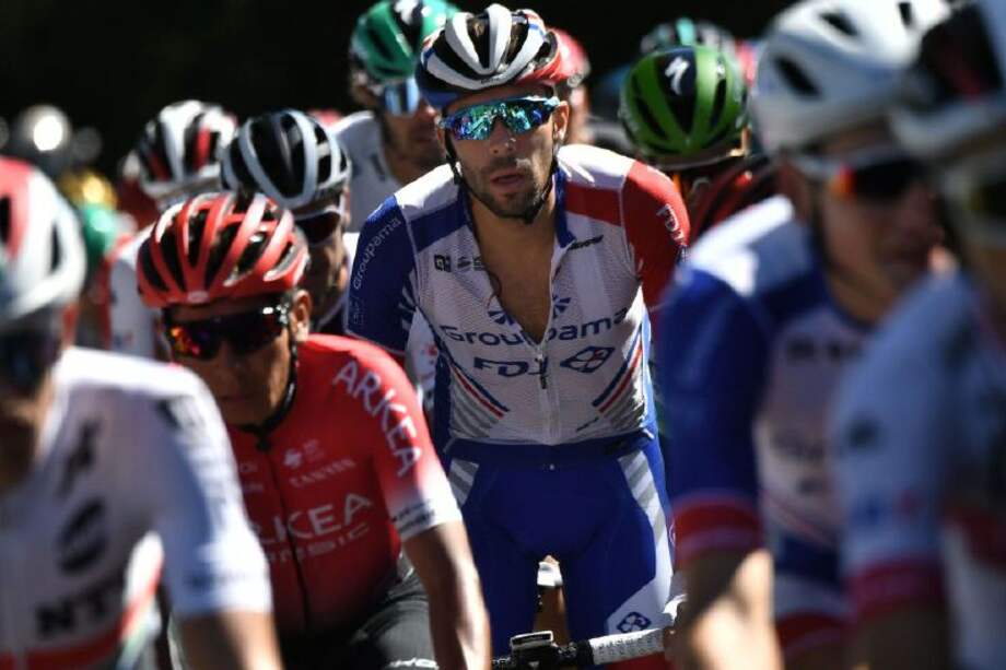 Thibaut Pinot es uno de los que carga la responsabilidad de ser campeón. / AFP