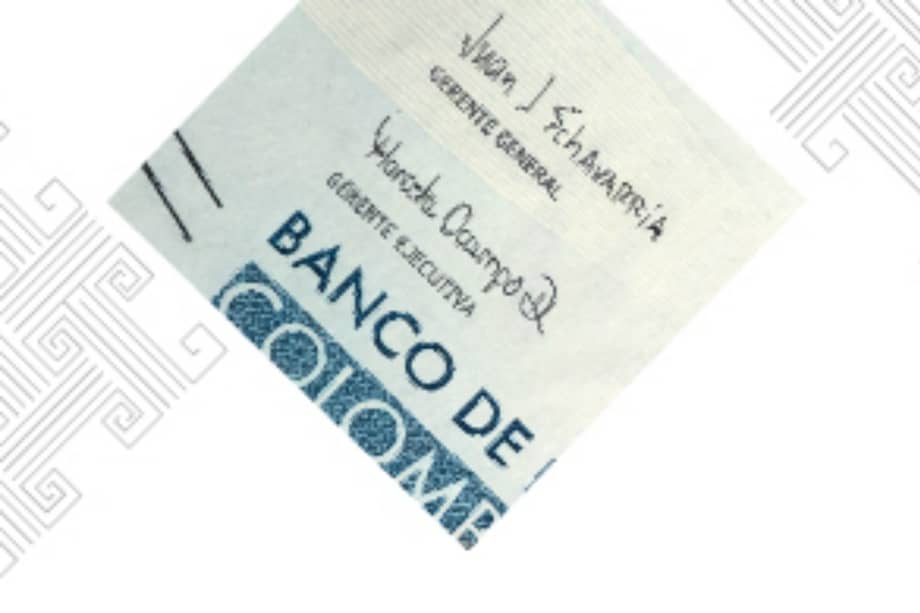 Comenzaron a circular billetes con la firma del actual gerente del Banrepública