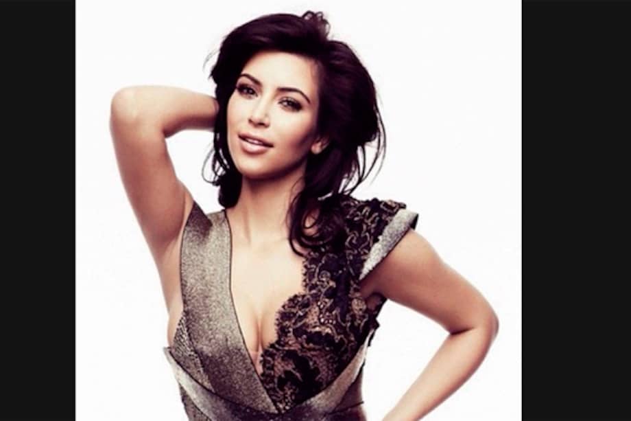 Kim Kardashian.