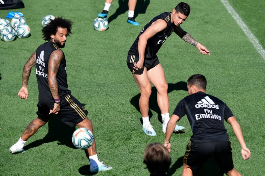 James Rodríguez, volante del Real Madrid. / EFE