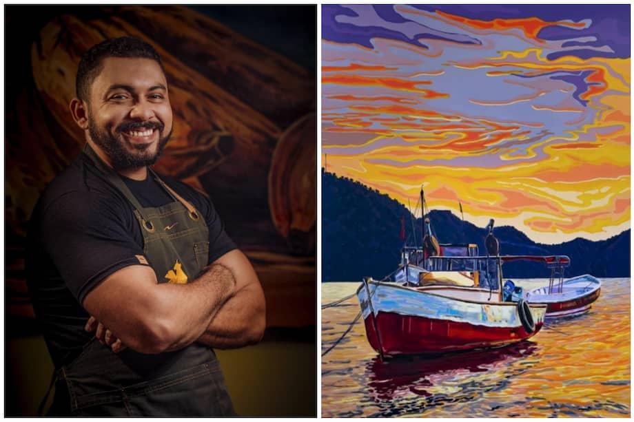 Fabián Rodríguez es un destacado artista del Caribe colombiano.