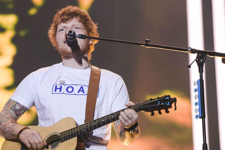 Ed Sheeran está en la india en medio de una gira, en la que ofrecerá dos conciertos.