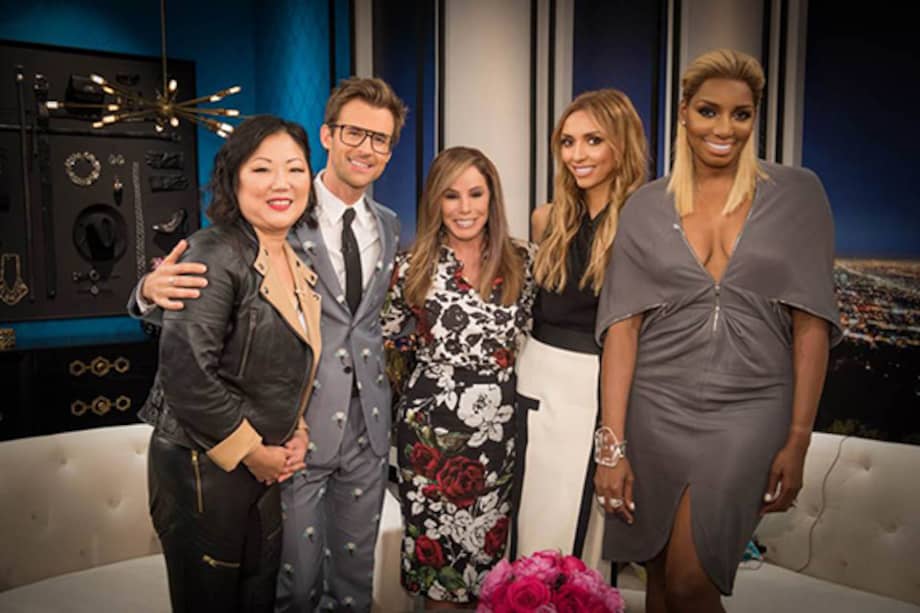 Margaret Cho, Brad Goreski, Melissa Rivers, Giuliana Rancic y Nene Leaks. / Cortesía