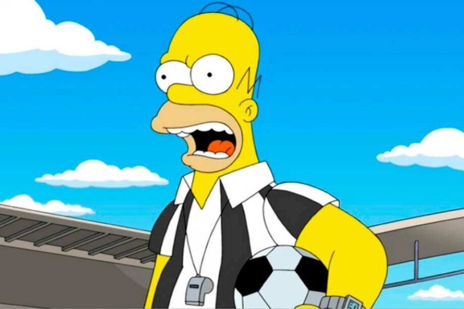 El mensaje de Homero Simpson en medio de un vuelo de Aerolíneas Argentinas