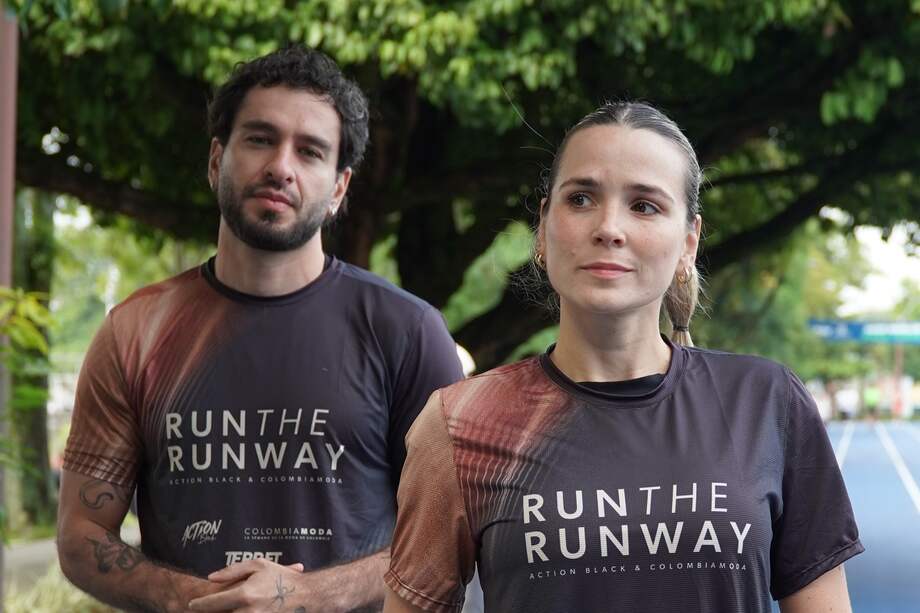 Camiseta oficial de diseño local para Run the Runway. / Cortesía