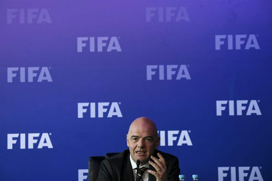 Gianni Infantino, presidente de la Fifa. / AFP