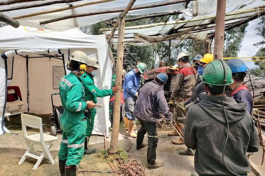 Imagen de referencia - emergencia en mina de carbón Río Chiquito.