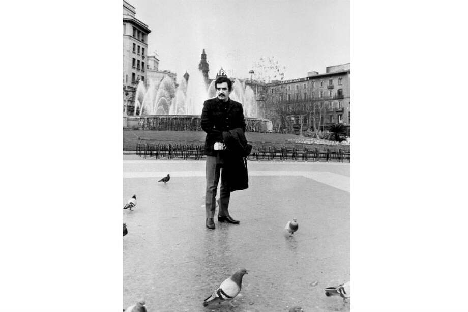 García Márquez cuando vivió en Barcelona, España. / EFE