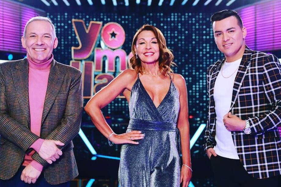 César Escola, Amparo Grisales y Yeison Jiménez, jurados de 'Yo me llamo'.