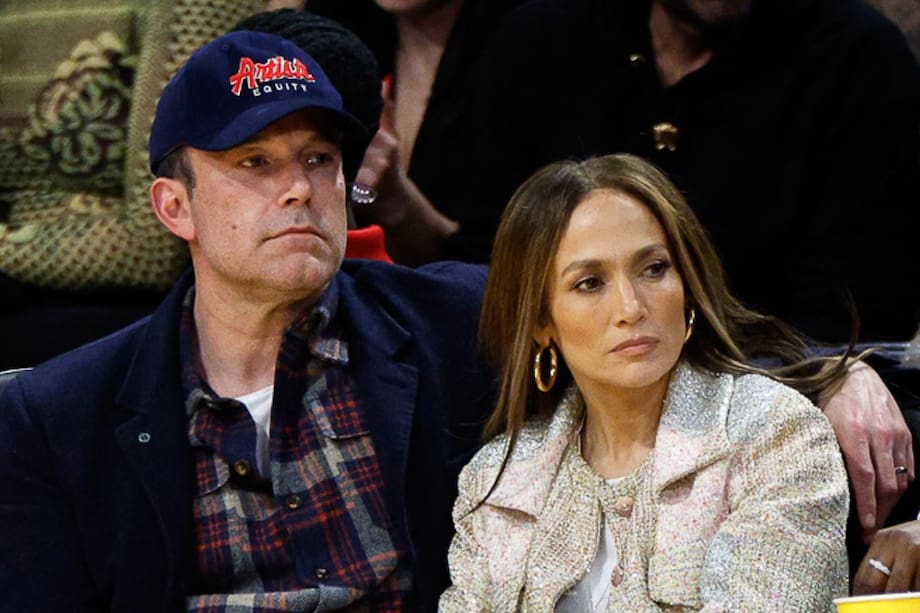 JLo y Ben Affleck.