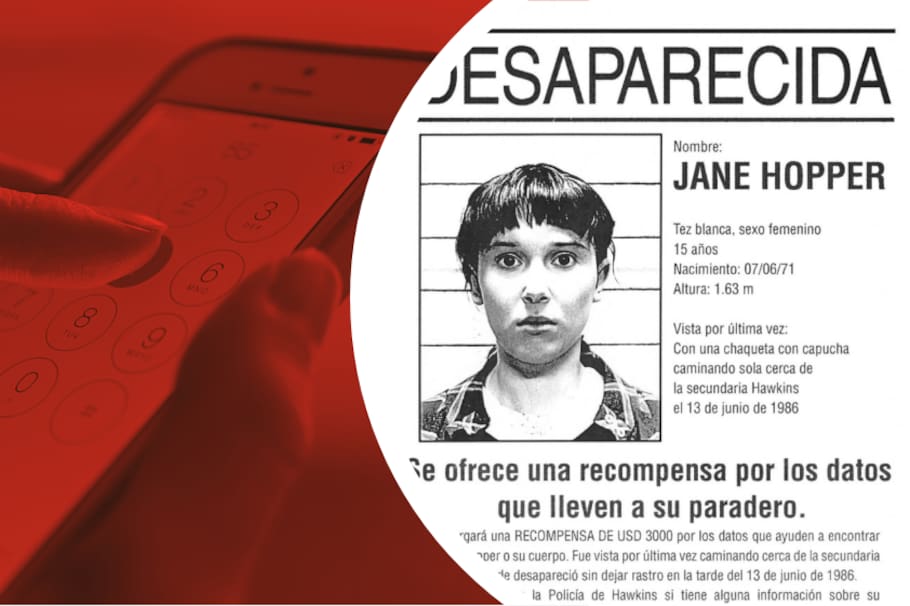 Teléfono oculto en 'Stranger Things 5'.