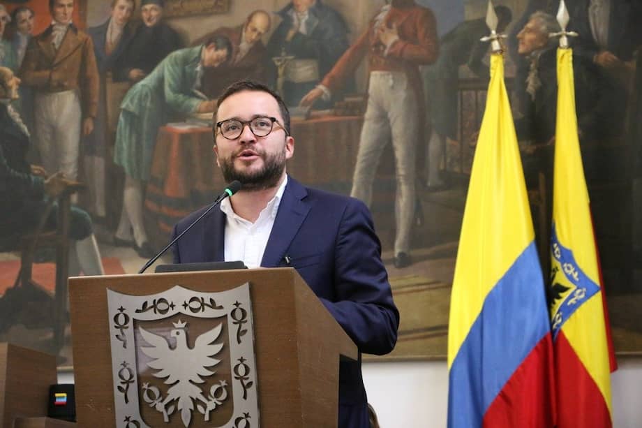 Andrés Barrios, concejal del Centro Democrático.