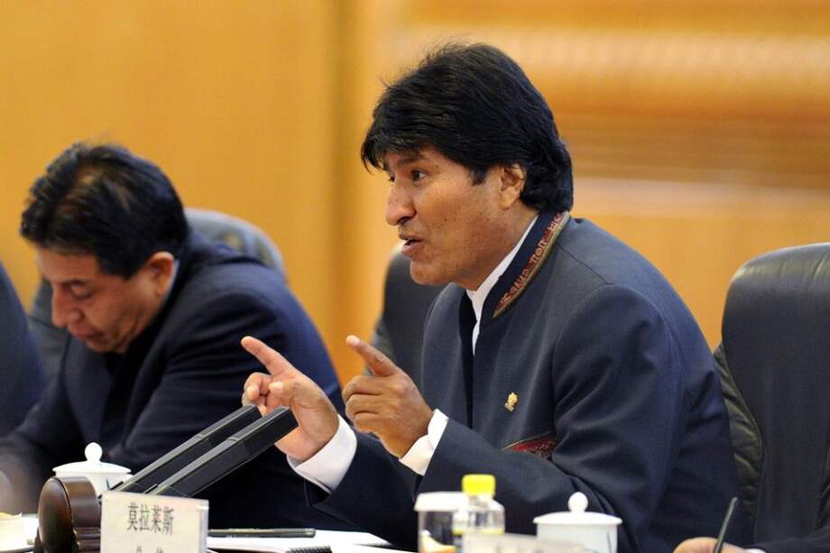 El mandatario boliviano Evo Morales