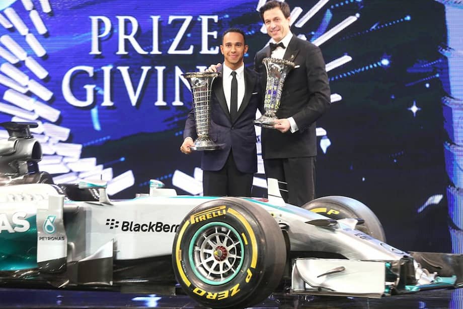 Lewis Hamilton, campeón mundial de F1. Foto: EFE