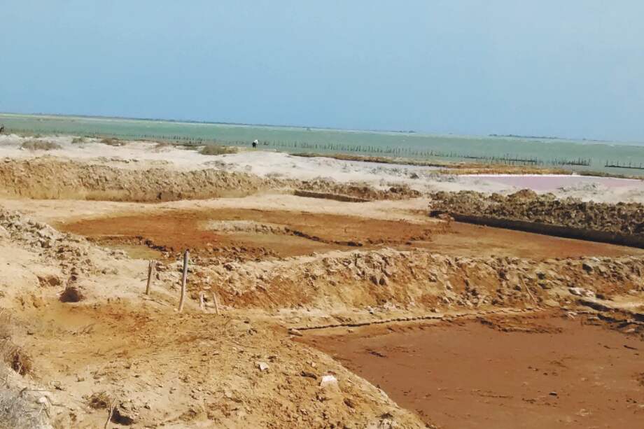 Salinas Marítimas de Manaure, La Guajira, después de su explotación. / Archivo particular