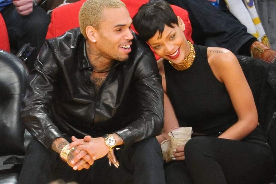Chris Brown y Rihanna.