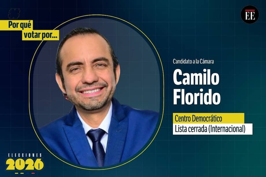 Camilo Florido, candidato a la Cámara.