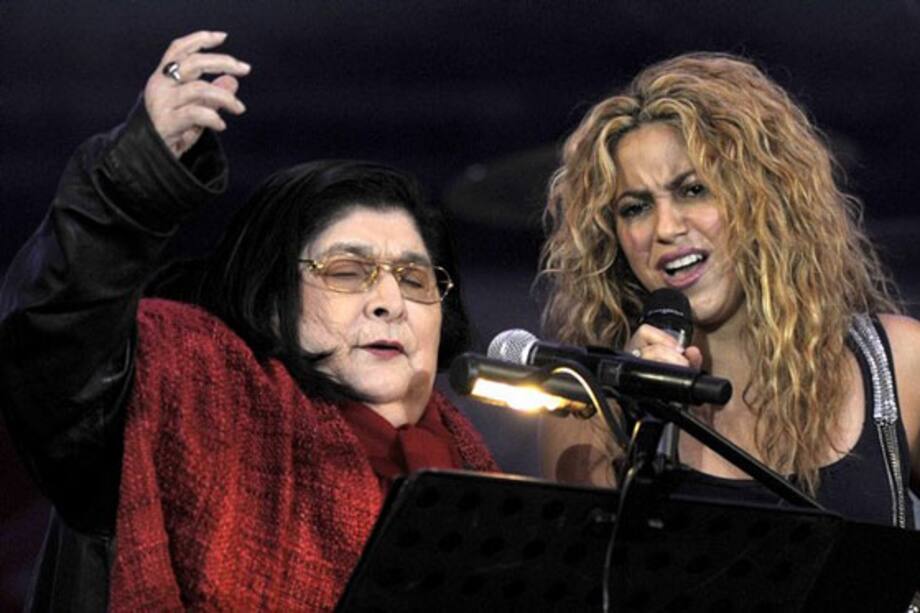 Mercedes Sosa celebra su cumpleaños al ritmo de Cantora