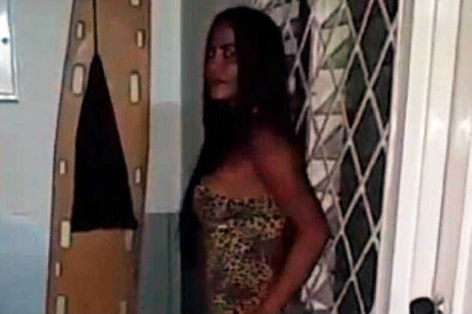 Modelo Kathe Martínez de Cali. / Foto tomanda del video.