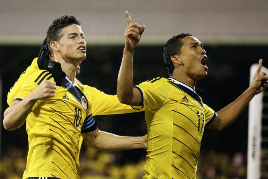 James Rodríguez y Carlos Bacca dentro de los mejores 100 jugadores de The Guardian. Foto: AFP