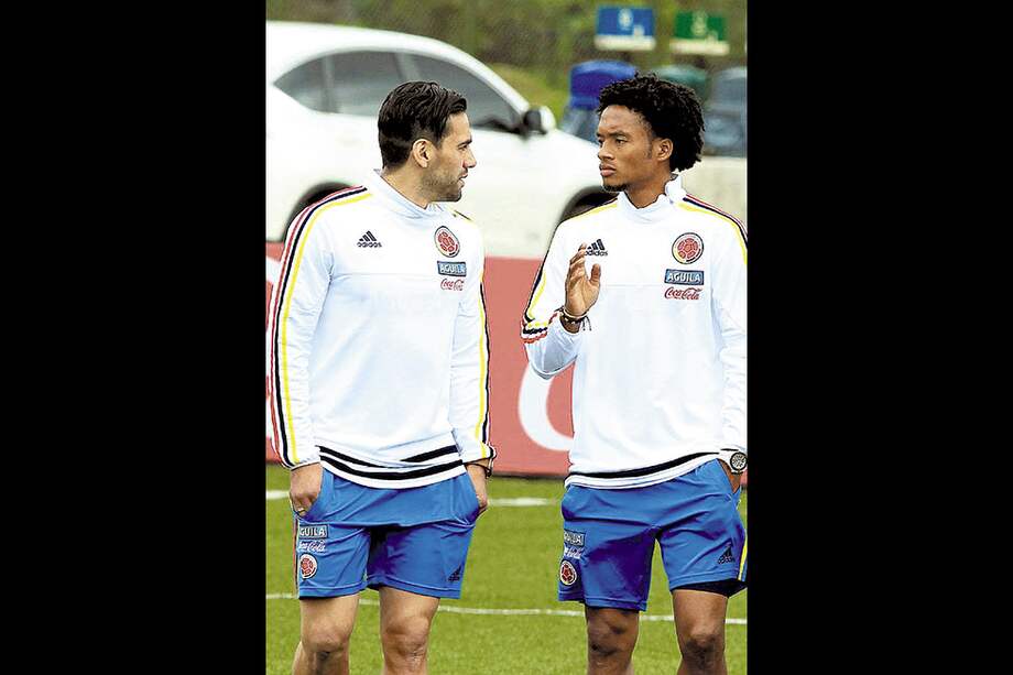 Radamel F. García y Juan G. Cuadrado, están dentro de los 23 convocados. / EFE