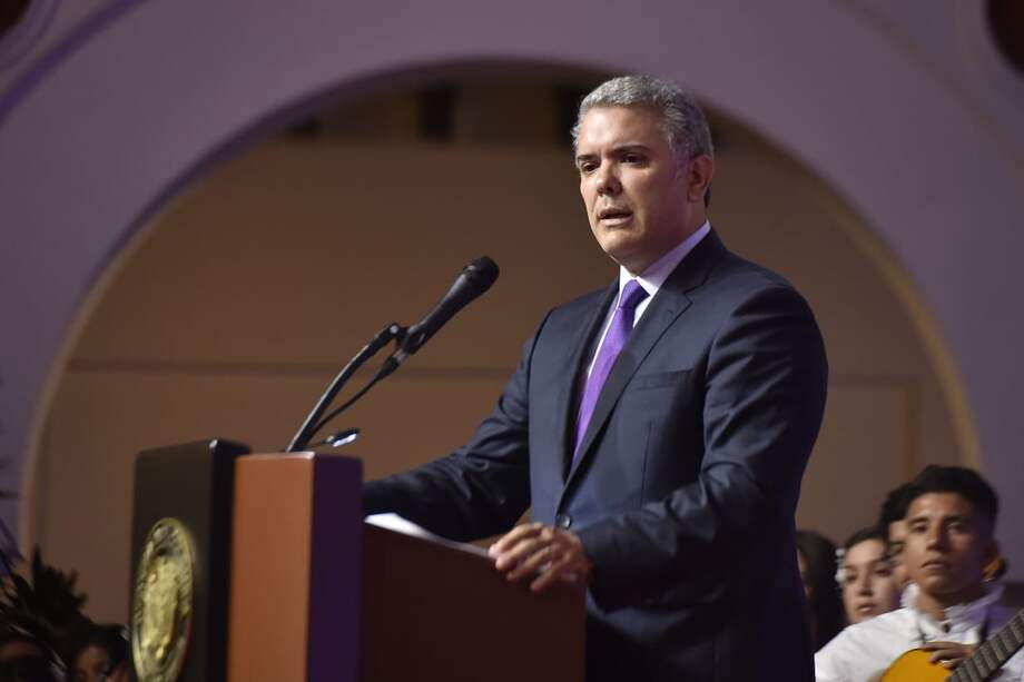 Iván Duque Márquez, presidente de Colombia. / SIG