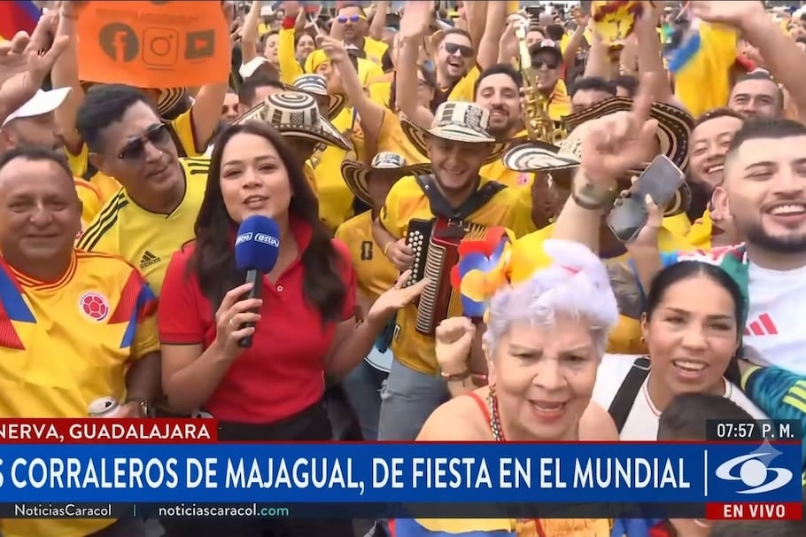 Alejandra Murgas en 'Noticias Caracol'