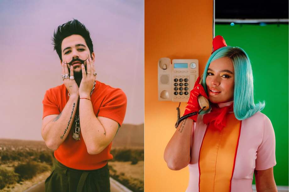 Camilo y Karol G empataron en el primer lugar de los 160 artistas seleccionados para competir por los Premios Juventud, con 12 nominaciones cada uno.