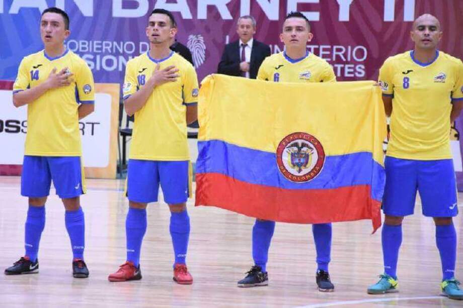 La selección colombiana de fútbol de salón ganó sus tres partidos de la primera ronda. FCFS