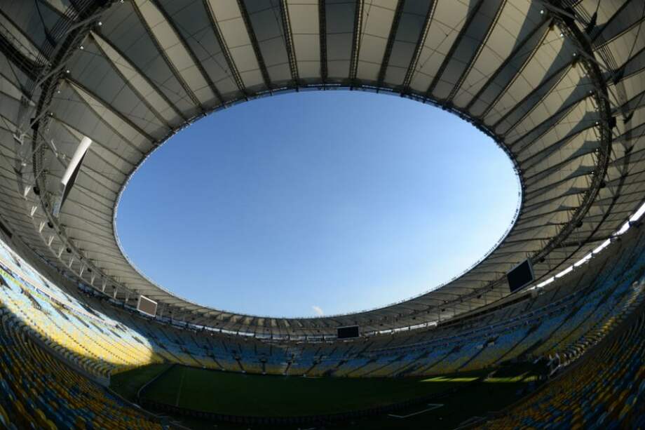 El estadio Maracaná será sede de la final de la Copa América de Brasil. / AFP