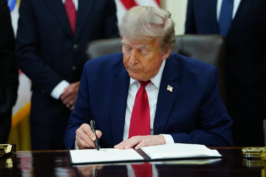 El presidente de Estados Unidos, Donald J. Trump.