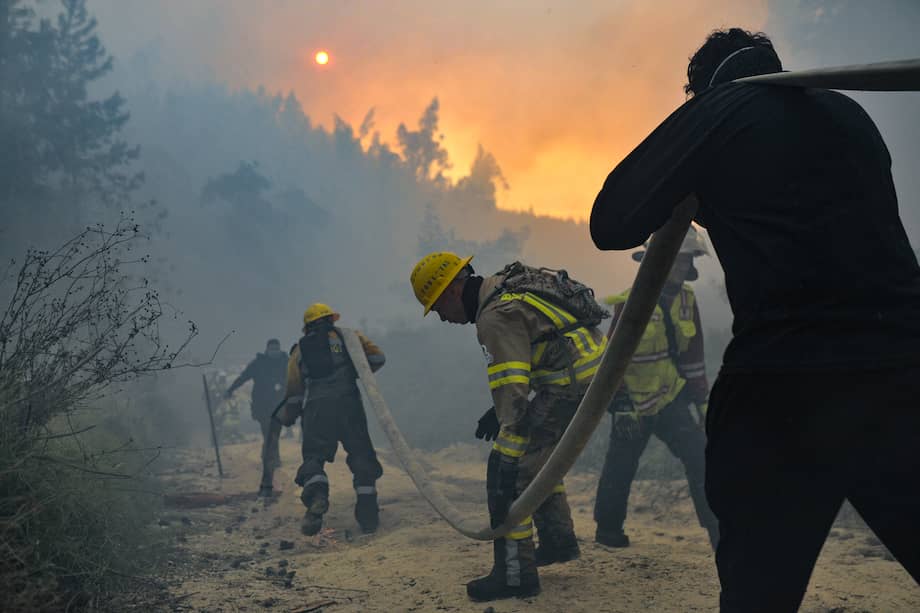 Incendios Forestales en Nemocón, Cundinamarca