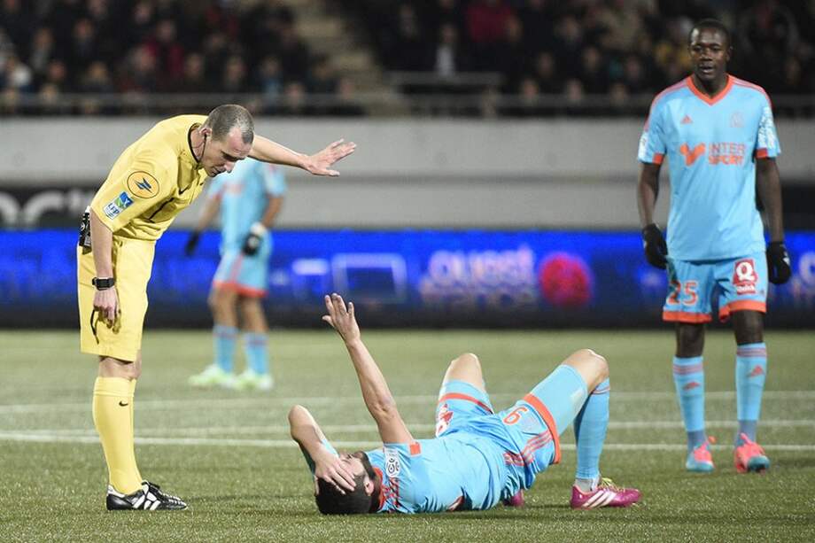 Marsella, igualó 1-1 con Lorient. Foto: AFP
