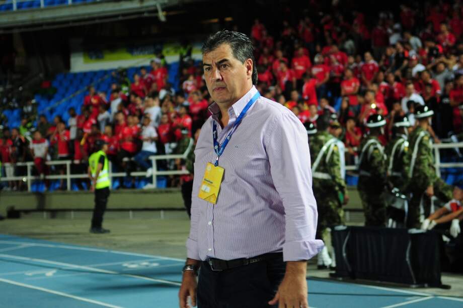 Jorge “Polilla” Da Silva, técnico del América de Cali. / Nelson Ríos