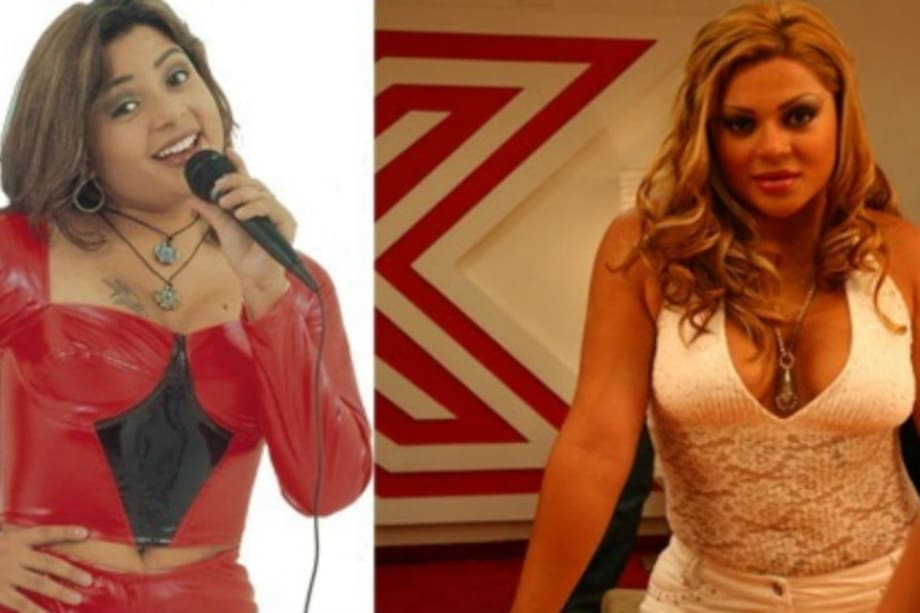 Los cambios extremos de las famosas colombianas