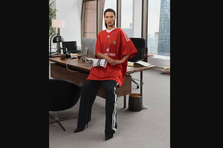 Bella Hadid protagoniza la colaboración entre Adidas y Balenciaga. / Instagram Bella Hadid