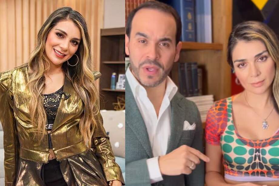 A través de un video, la actriz, acompañada de Abelardo de la Espriella, explicó que ya se encuentra asesorada para enfrentarse a los responsables de las extorsiones que le están haciendo.