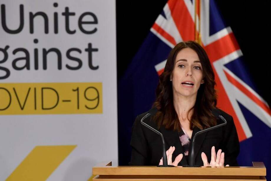 Jacinda Ardern, primera ministra de Nueva Zelanda. / AFP